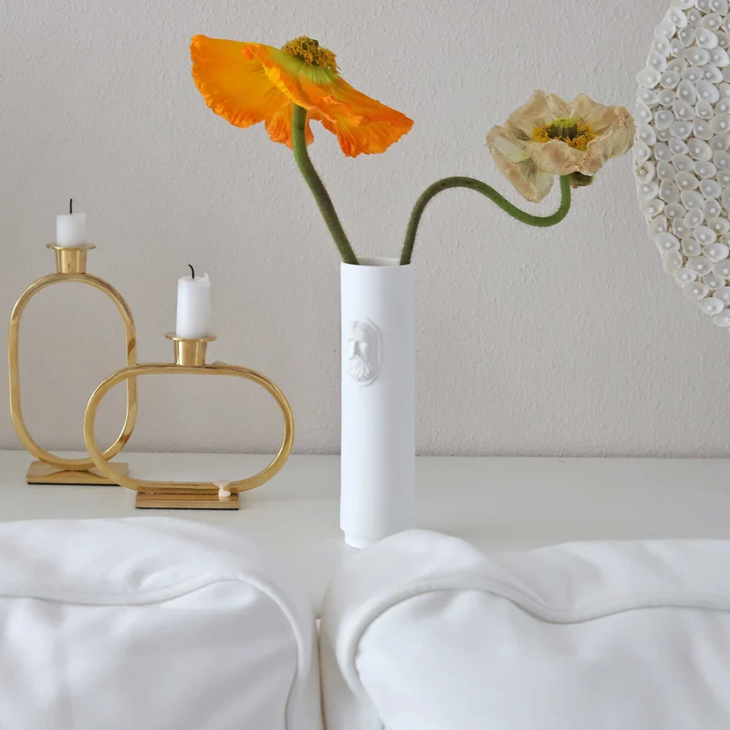 Porzellan Vase "Camee"