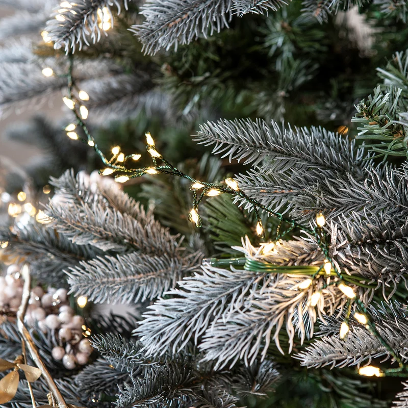 1200er LED Micro Cluster Lichterkette Weihnachtsbaumbeleuchtung