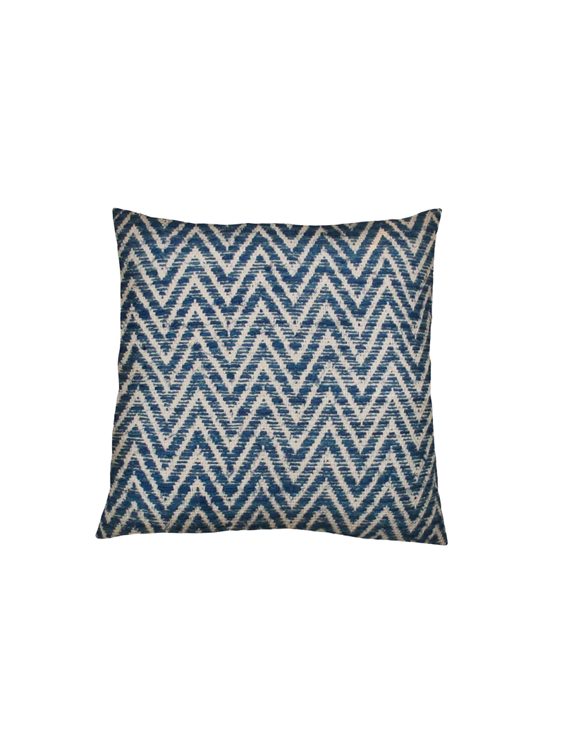 Kissenbezug | "Chevron" Blau