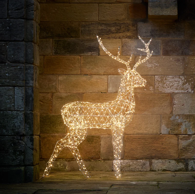 LED-Rentier Hirsch XL Duchy
