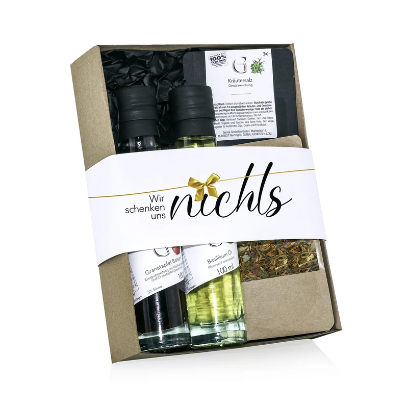 Wir schenken uns nichts Geschenkset