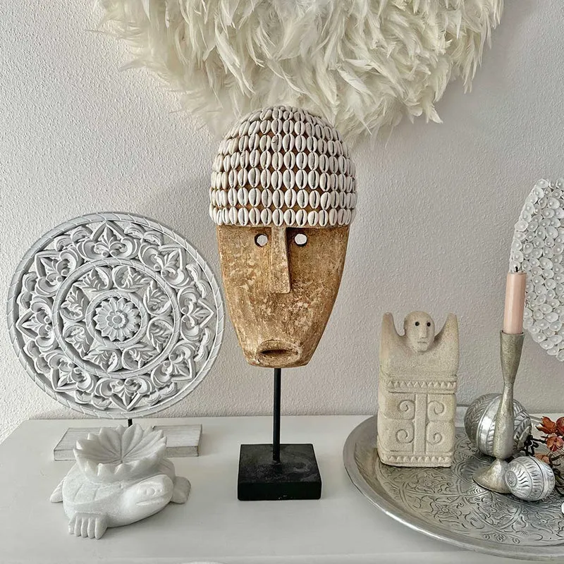 THE COWRIE Maske M | Ethno Deko