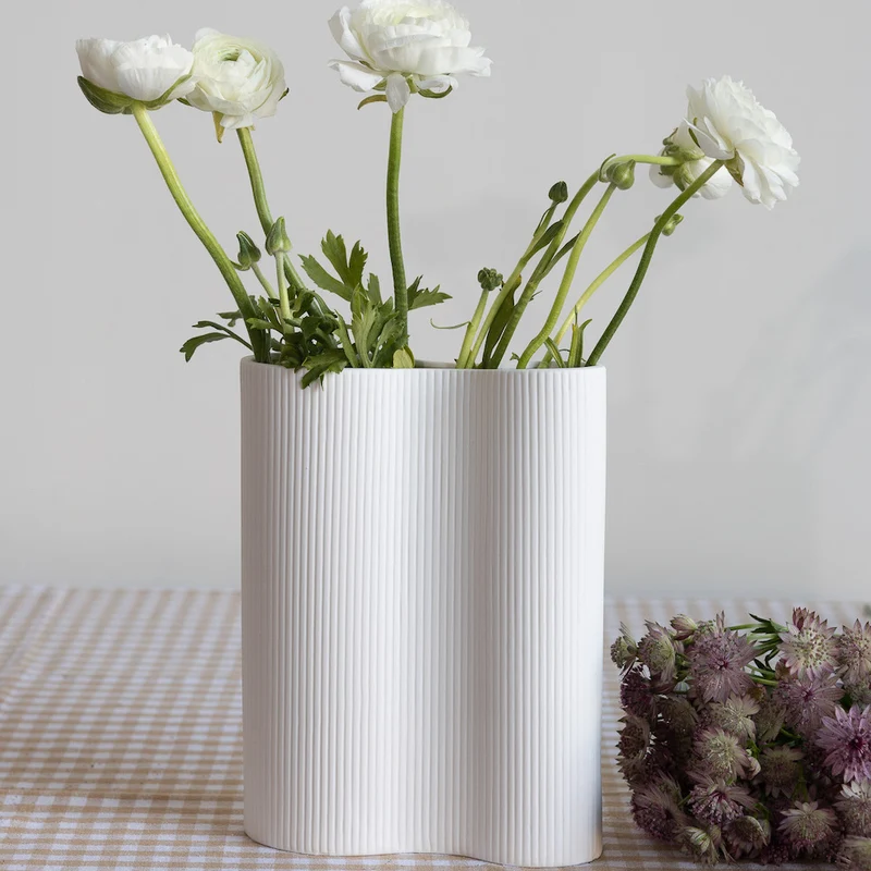 Storefactory Vase BUNN weiß