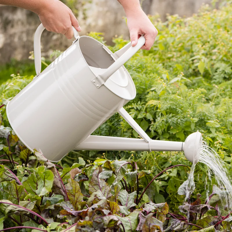 Ib Laursen Gießkanne mit Brause hellgrau 11000 ml