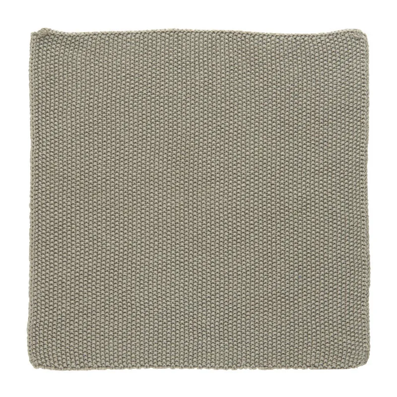IB Laursen Spüllappen Mynte Sandfarben Gestrickt