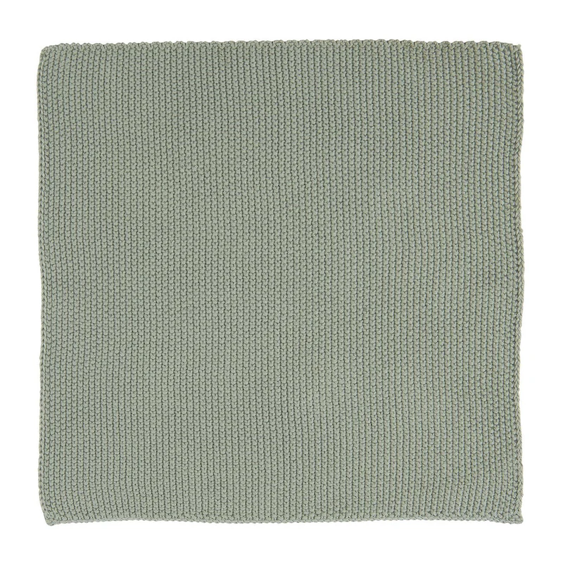 IB Laursen Spüllappen Mynte Staubig Grün Gestrickt