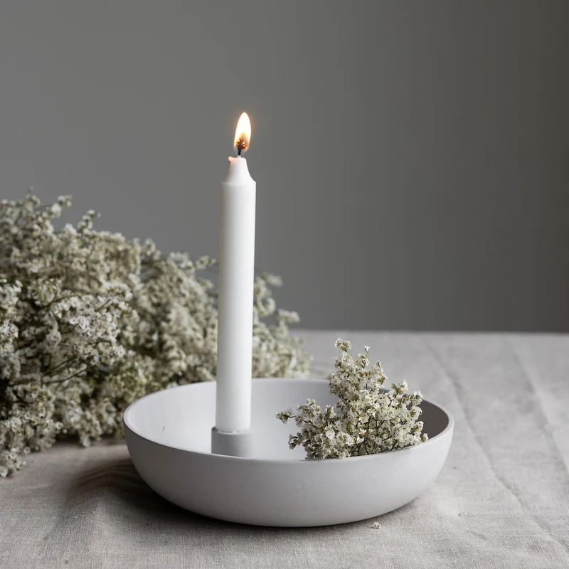 Storefactory LIDATORP Kerzenhalter light grey L