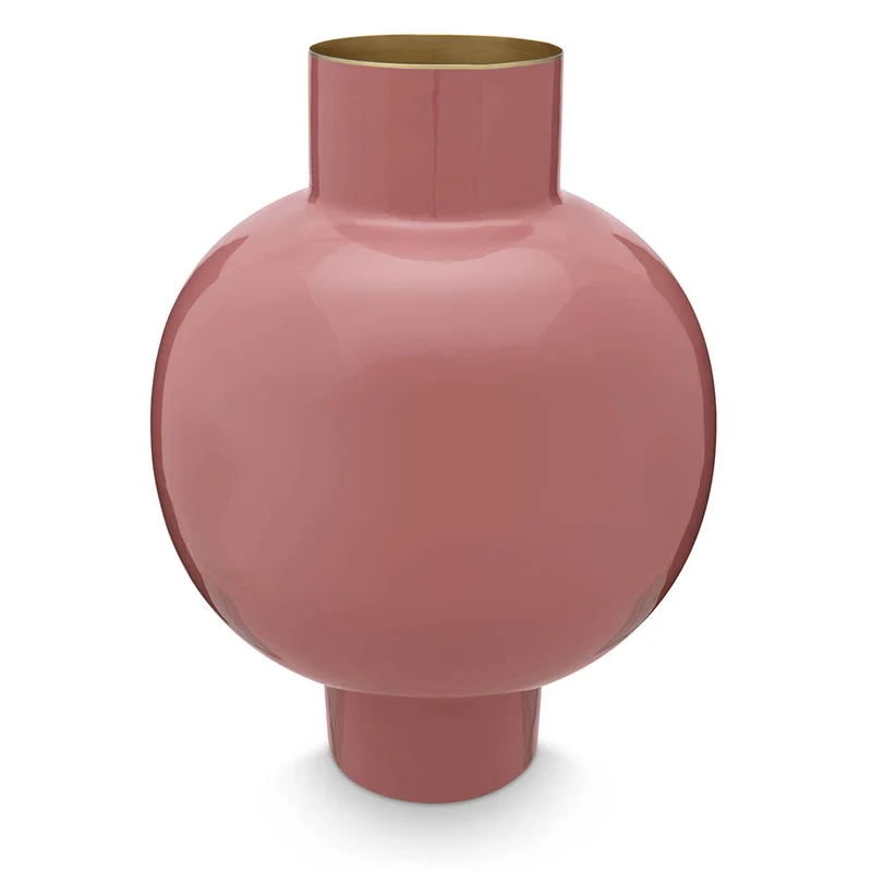 Pip Studio Vase Metall Altrosa 42 cm