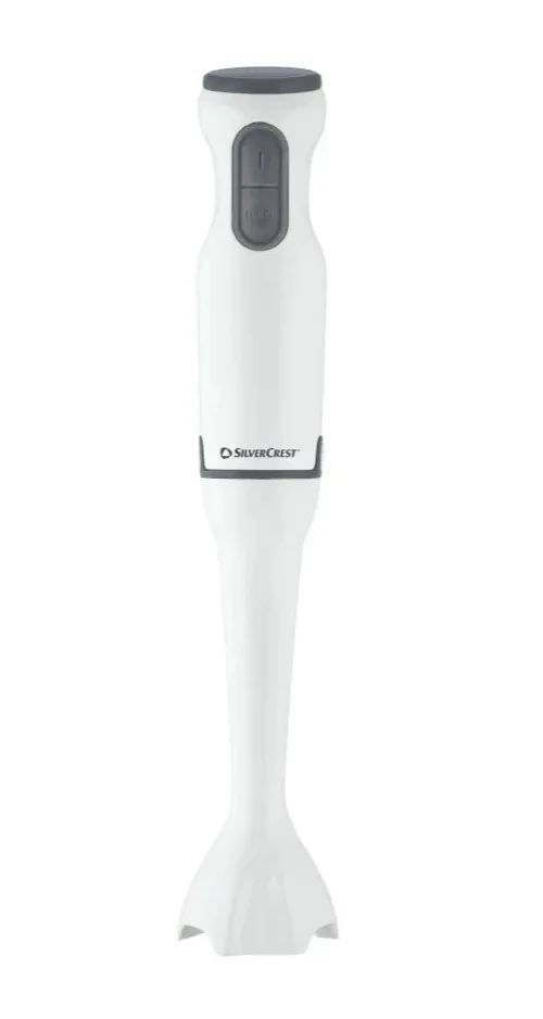 SILVERCREST Stabmixer SSM 350 D1 350W Pürierstab Edelstahl Weiß Turbo